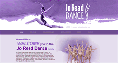 Desktop Screenshot of joreaddance.com