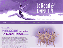 Tablet Screenshot of joreaddance.com